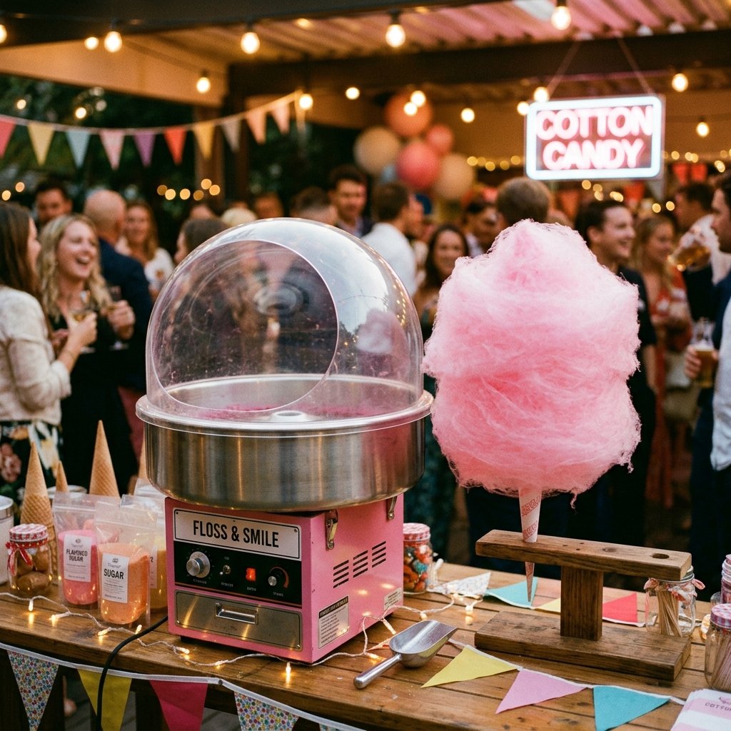 Machine à Barbe à Papa — Gourmand et festif