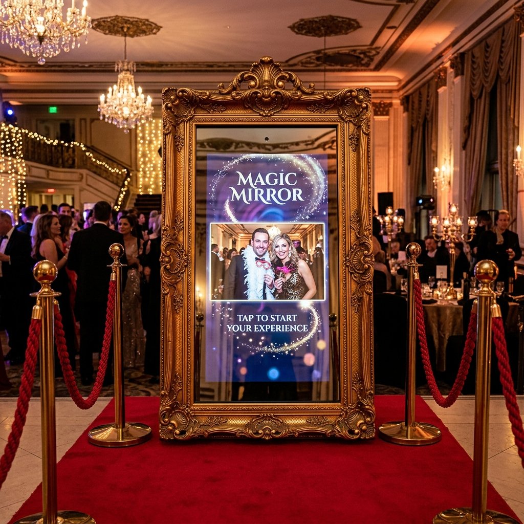 Miroir Magique — Miroir tactile interactif